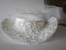 Beautiful Wedding Hat with Vail in Algonquin, Illinois